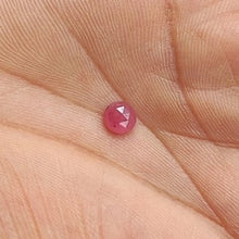 Load image into Gallery viewer, Pink Sapphire Rose Cut (Unheated)