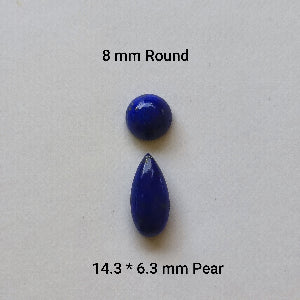 Lapis Cabochon For Pendant