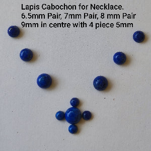 Lapis Cabochon for Necklace