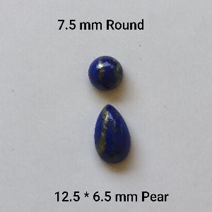 Lapis Cabochon For Pendant