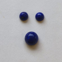 Load image into Gallery viewer, Lapis Cabochon For Ear Stud And Pendant