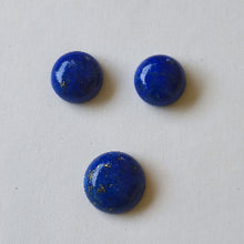 Load image into Gallery viewer, Lapis Cabochon Ear Stud and Pendant