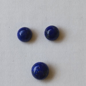 Lapis Cabochon For Ear Stud and Pendant