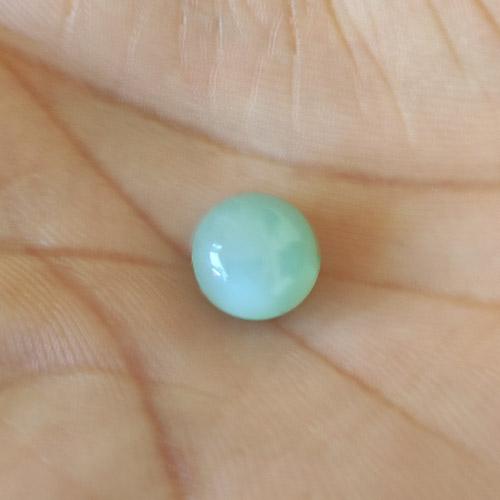 Pale Green Moonstone Cabochon