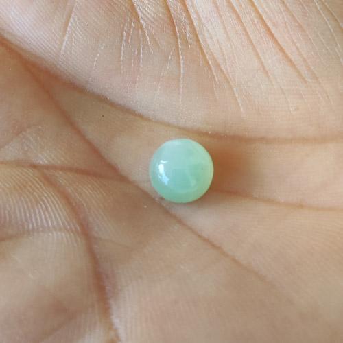Pale Green Moonstone Cabochon