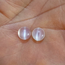 Load image into Gallery viewer, Cats Eye Moonstone Cabochon 8.5 mm Round