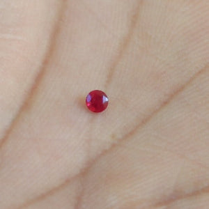 Natural Ruby Faceted (Unheated)