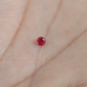 Natural Ruby Faceted (Unheated)