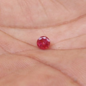 Natural Pink Sapphire Faceted (Unheated)