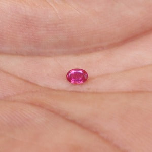 Natural  Pink Sapphire Faceted (Unheated)