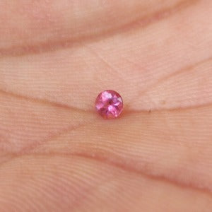 Natural Pink Sapphire Faceted (Unheated)