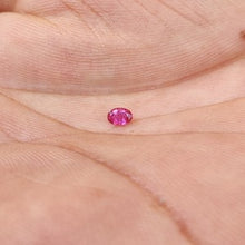 Load image into Gallery viewer, Natural  Pink Sapphire Faceted (Unheated)