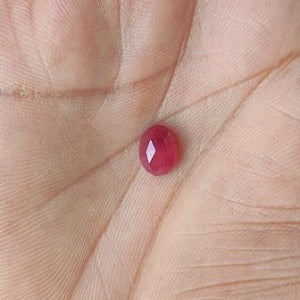 Pink Sapphire Rose Cut (Unheated)