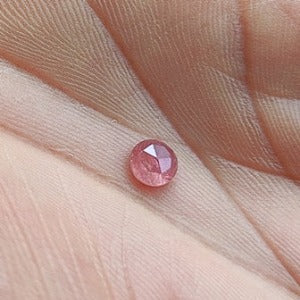 Pink Sapphire Rose Cut (Unheated)