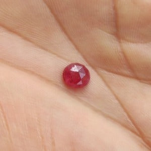 Pink Sapphire Rose Cut (Unheated)