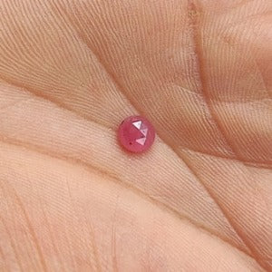 Pink Sapphire Rose Cut (Unheated)