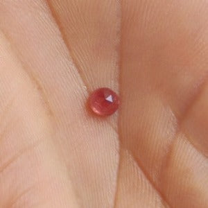 Pink Sapphire Rose Cut (Unheated) 0.63 carat