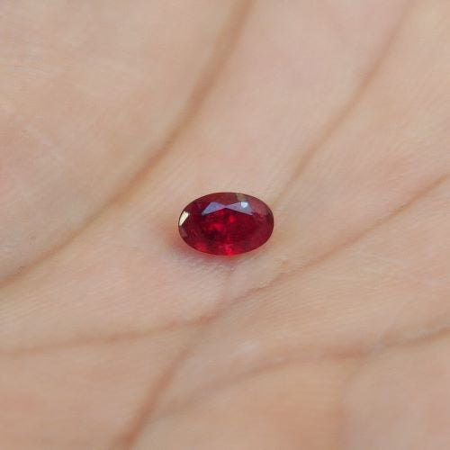 Natural Ruby Faceted (Unheated)