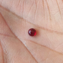 Load image into Gallery viewer, Natural Ruby Cabochon - Unheated Untreated 4.3 mm Round