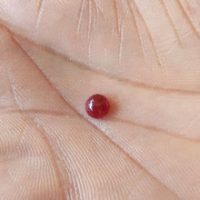 Load image into Gallery viewer, Natural Ruby Cabochon - Unheated Untreated 4.8 mm Round