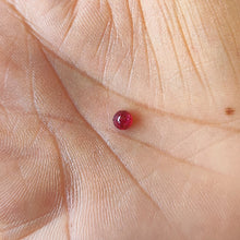 Load image into Gallery viewer, Natural Ruby Cabochon - Unheated Untreated 4.5 mm Round