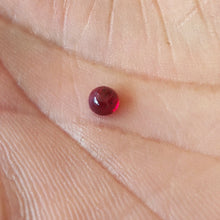 Load image into Gallery viewer, Natural Ruby Cabochon - Unheated Untreated 4.3 mm Round