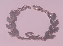 Load image into Gallery viewer, Personalised Name Bracelet - 92.5 Silver