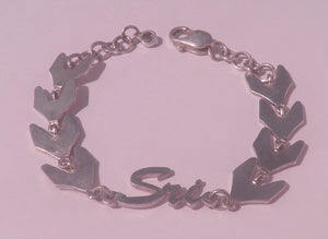 Personalised Name Bracelet - 92.5 Silver