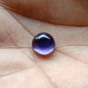 Iolite Cabochon 8 mm Round