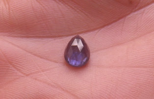 Iolite rose cut 2.56 carat