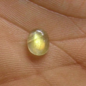 Rainbow Moonstone Cabochon 8.65 * 6.65 mm Oval