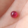 Load image into Gallery viewer, Ruby Cabochon  (Natural Unheated) 4.3 mm