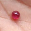 Load image into Gallery viewer, Ruby Cabochon  (Natural Unheated) 4.3 mm